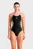 Жіночий чорний купальник OPENINGS SWIMSUIT V BACK LB