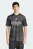Чоловіча чорна футболка House of Tiro Short Sleeve Jacquard