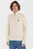 Чоловічий білий кардиган TJM REG ZIPTRU HI NECK SWEATER