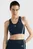 Женский темно-синий спортивный топ IMD MID INT SCULPT BRA