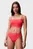 Жіночий кораловий ліф від купальника SQUARE NECK BRALETTE