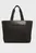 Жіноча чорна сумка CK RAFFIA LARGE SHOPPER