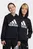 Детское черное худи Big Logo Essentials Cotton
