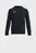 Детское черное худи UA Rival Fleece FZ Hoodie