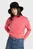 Женский розовый свитшот Constructed loose mock