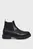 Мужские черные кожаные челси PREMIUM CASUAL CHUNKY LTH CHELS
