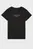 Женская черная футболка Run Slogan Graphic Running Tee Women