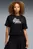 Жіноча чорна футболка Graphic Relaxed Varsity Tee Women