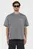 Чоловіча сіра футболка Vanos Oversized Tee