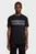 Мужская черная футболка SPORTS CHEST BRANDED