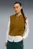 Жіночий гірчичний жилет YONA Full-Zip Vest Women