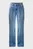 Жіночі блакитні джинси Wide leg