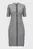 Жіноча сіра сукня SSLV LOGO KNIT DRESS