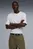 Мужская белая футболка WARDROBE ESS Boxy Tee Men