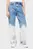 Женские голубые джинсы TJCU DEGRADE WIDE FIT