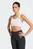 Жіночий білий топ Optime Essentials Workout Medium Support