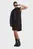 Женское черное платье Riveted loose dress