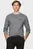 Мужской синий джемпер SPECKLED MOULINE GRAPHIC C NECK