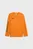 Оранжевый лонгслив FUTURE.PUMA.ARCHIVE Waffle Relaxed Long Sleeve Tee Unisex (унисекс)