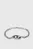Серебристый браслет OVAL D LOGO