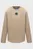 Мужской бежевый лонгслив REG LS CURVED HEM TEE