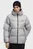 Чоловічий сірий пуховик  Hooded Down Puffer Jacket Men