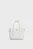 Жіноча біла сумка CK MUST MINI TOTE_CROCO