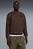Чоловічий коричневий світшот Essentials Elevated Cat Logo Relaxed Sweatshirt Men