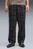 Чоловічі чорні картаті спортивні штани T7 Relaxed Tartan Track Pants Men