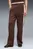 Женские коричневые спортивные брюки T7 ALWAYS ON Straight Track Pants Women