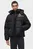 Мужская черная куртка logo puffer