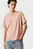Жіноча персикова футболка EMBROIDERED MONOLOGO TEE