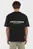 Чоловіча чорна футболка Colne Logo Oversized