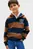 Детское худи в полоску VARSITY STRIPE