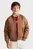 Дитячий коричневий бомбер TWILL BOMBER JACKET
