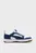 Синие кожаные сникерсы Rebound V6 Low Sneakers