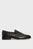 Жіночі чорні шкіряні лофери FLAT LOAFER - TUMBLE L