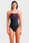 Жіночий чорний купальник GRAPHIC SWIMSUIT SWIM PRO BACK