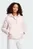 Жіночий пудровий пуховик Essentials 3-Stripes Mid Down Hooded