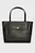 Женская черная сумка CK MEDIUM SHOPPER W/POCKET