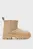 Жіночі бежеві замшеві уггі SHEARLING