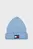 Женская голубая шапка TJW SOFT READY BEANIE