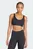 Женский черный топ adidas All Me Essentials Medium Support