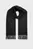 Чоловічий чорний кашеміровий шарф TH CASHMERE PLAQUE SCARF