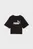 Женская черная футболка ESS Cropped No. 1 Logo Relaxed Tee Women