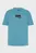Женская бирюзовая футболка KLJ REGULAR SSLV LOGO TEE