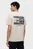 Чоловіча бежева футболка REG SIGN FLAG SS TEE EXT