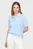 Женское голубое поло CO CABLE FINE GG POLO SWEATER SS