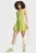 Женский салатовый сарафан WARDROBE ESS Ribbed Flared Short Dress Women