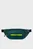 Темно-зеленая поясная сумка ECODIVER DARK TEAL/LIME